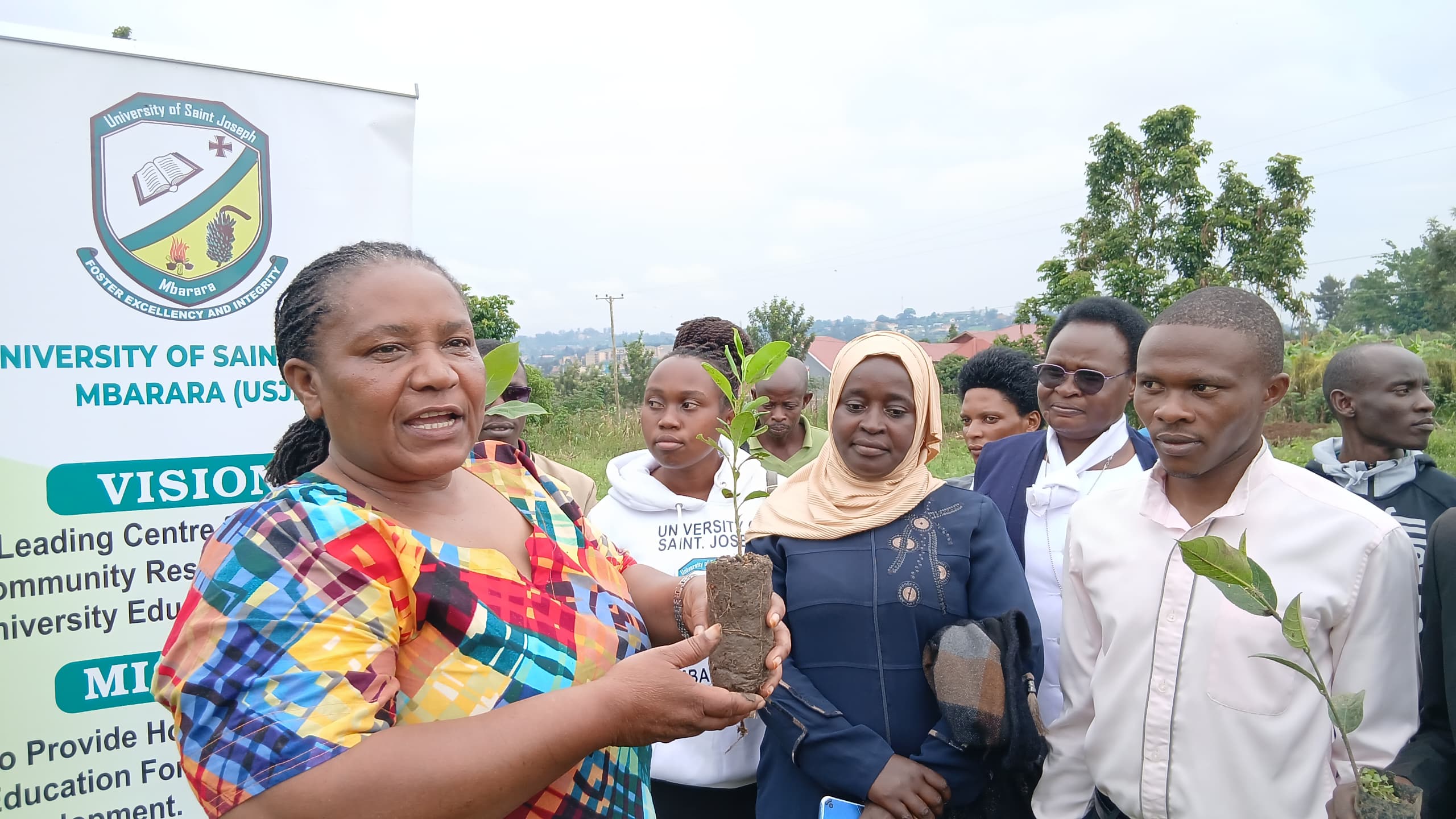 USJM Leads Community Tree Planting Initiative in Nsikye Wards