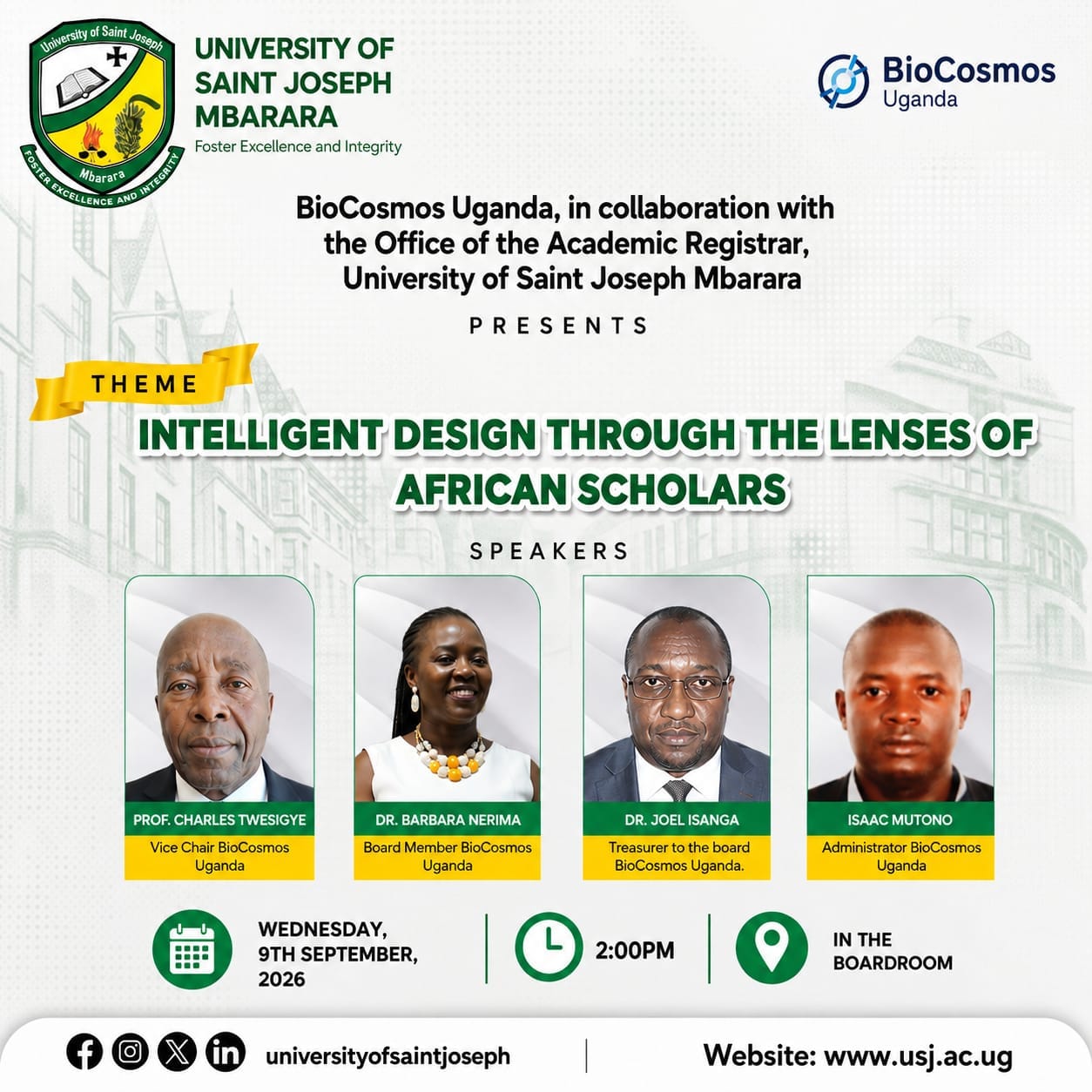 Intelligent Design Through the Lenses of African Scholars