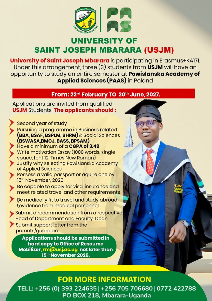 USJM Announces Erasmus+ KA171 Scholarship Opportunity for Students